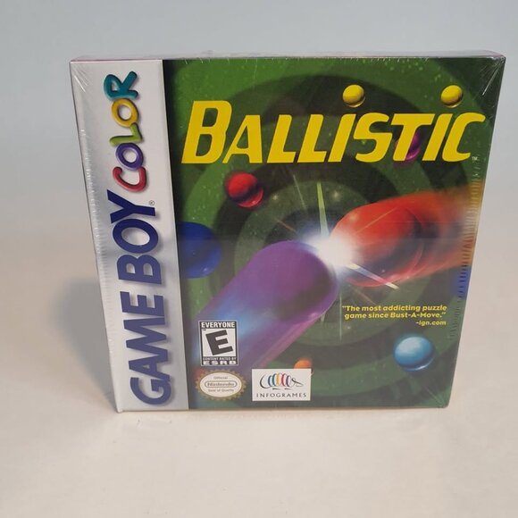 Ballistic - Brand NEW (Nintendo Game Boy Color NIB ) Factory Sealed GBC Gameboy - Picture 1 of 6